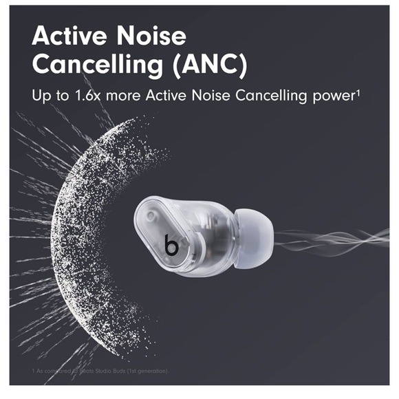NWOT Beats Studio Buds + | True Wireless Noise Cancelling Earbuds, - Picture 4 of 8